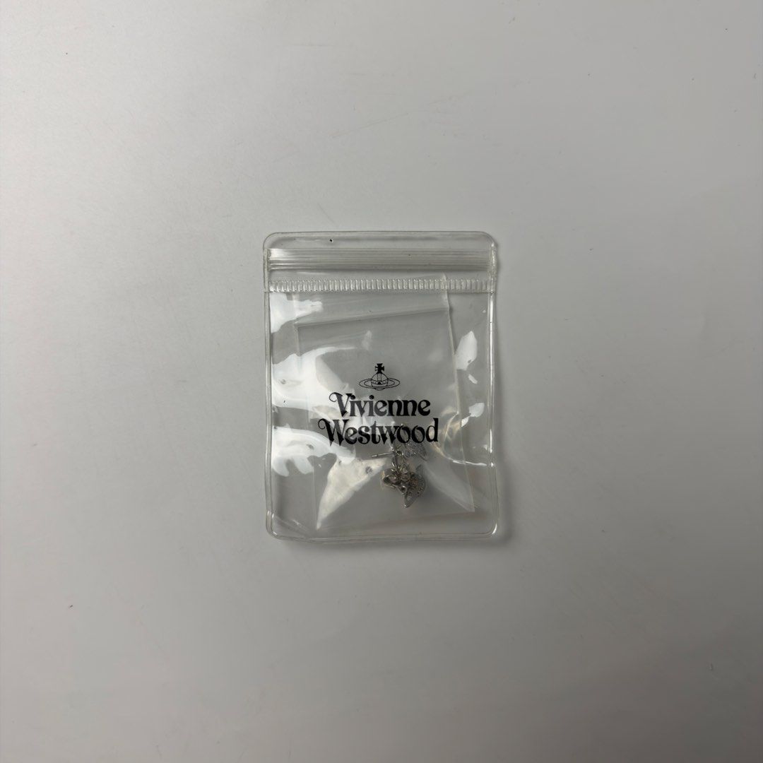 Vivienne Westwood Tamia Orb Stud Earrings (Category: Luxury Accessories) located in Manila. Submitted by streetsavvy (Listing ID 1469277504, Image 1). Description: Vivienne Westwood Tamia Orb Stud Earrings Made in Italy Brand New With Pouch.