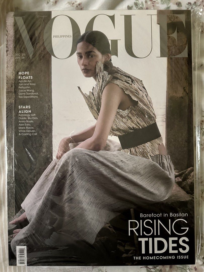 Vogue Philippines Dec/Jan 2025 (Category: Magazines) located in Cavite. Submitted by dearreaderph (Listing ID 1469163241, Image 1). Description: Last price posted / brand new.