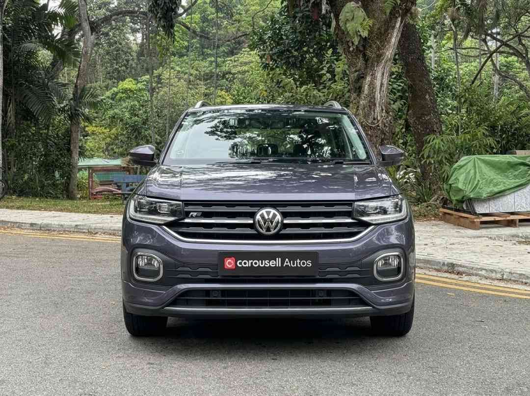 Volkswagen T-Cross 1.0 TSI DSG R-Line (A) (Category: Used Cars) located in Singapore. Submitted by carousellcars (Listing ID 1469196250, Image 1). Description: We pride ourselves on offering some of the most competitive deals in the market, ensuring that you can make informed decisions with complete confidence. Every step of the purchasing process is handled with professionalism reflecting our commitment to building long-term trust. Features: Pow