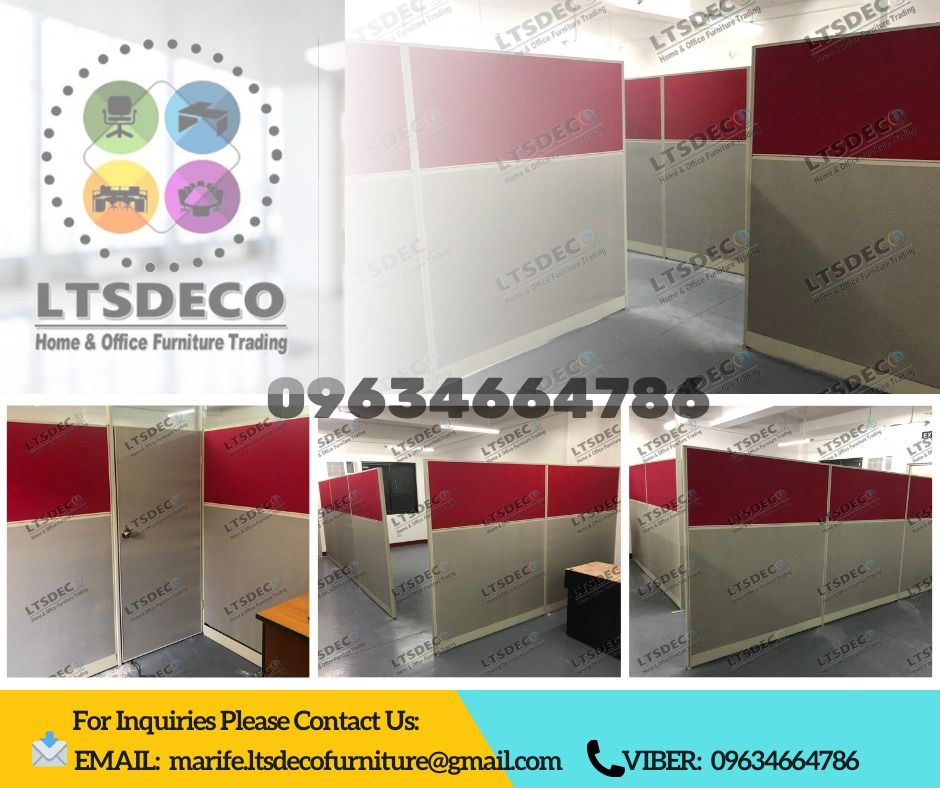 wall panel divider office partition furnitures customized (Category: Office Furniture & Fixtures) located in Quezon City. Submitted by ltsdecofurniture (Listing ID 1469163460, Image 3). Description: 👉Are you looking for WORKSTATION, MODULAR CUBICLES OFFICE PARTITION, and OFFICE FURNITURE SUPPLIER? LTSDECO Furniture, is direct supplier, manufacturer, and trusted provider of high quality, affordable and durable modular office divider partition, ho