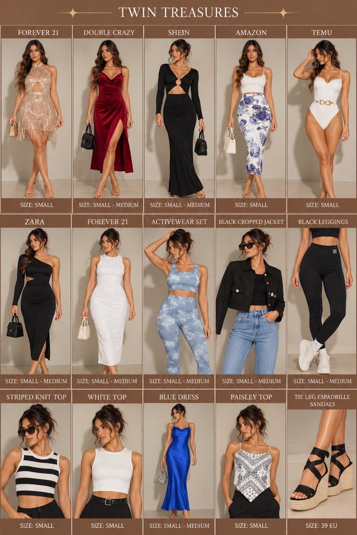 Wardrobe clearance (Category: Dresses) located in Pasig City. Submitted by nadineelja10271 (Listing ID 1469293531, Image 1). Description: ✨ WARDROBE CLEARANCE ✨ Selling a selection of beautiful clothes and shoes — some brand new, some gently used and in excellent condition. 🛍️ 👗 Dresses: Small / Small-Medium 👚 Tops & Crop Tops: Small 👖 Leggings: Small / Small-Medium 👠 Shoes: EU 39 💰 Affordable clearance prices — prices shown in photos. 📍 M