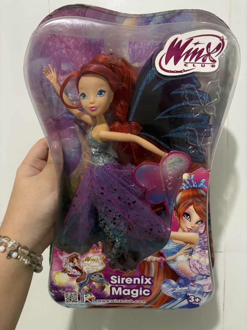 Winx Club BUNDLE (Category: Kids Toys) located in Mabalacat. Submitted by joliexoxo (Listing ID 1469206431, Image 1). Description: - Winx Club Sirenix Magic boxed doll set featuring Bloom and Flora - Dolls come in sparkly dresses with glitter details, translucent wings, and themed accessories - Original packaging with clear plastic covers (minor shelf wear on edges) - Official collectible item, ideal for Winx Club fans and doll collectors - Condi