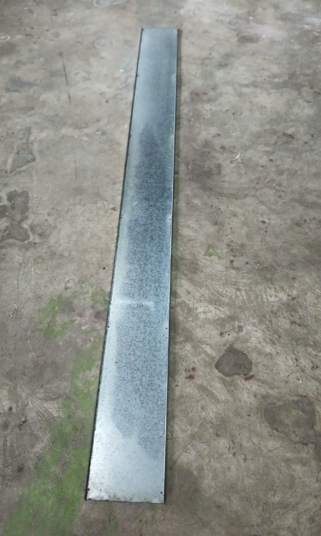 WIRE WAY COVER 2X8X8 (Category: Construction & Building Materials) located in Quezon City. Submitted by st_jericho (Listing ID 1469236669, Image 2). Description: For Sale: Galvanized Steel Wireway Cover Size: 2" x 8" x 8 ft (approx. 96") Material: Galvanized steel Application: Electrical wireway / cable management Suitable for commercial, industrial, and electrical installations Durable metal construction Condition: Used / surplus stock - please 