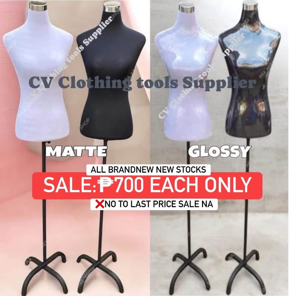 Women fitting form Mannequin (Category: Evening dresses & gowns) located in Manila. Submitted by shelvingstoreandmore (Listing ID 1469256201, Image 1). Description: Sale now:₱700 each Before:₱720/pc no to last price this is all Brandnew .