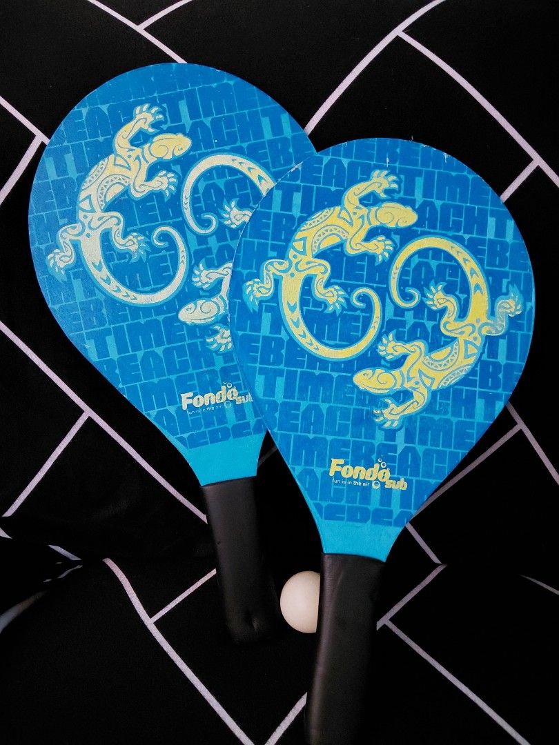 Wooden beach paddle ball rackets (Category: Interactive Toys) located in Cabuyao City. Submitted by rosely.jacob (Listing ID 1469249468, Image 3). Description: .