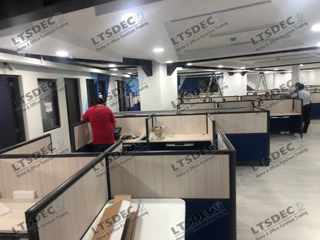 workstation tables modular customized office partition furnitures (Category: Office Furniture & Fixtures) located in Caloocan City. Submitted by cheska.ltsdeco (Listing ID 1469174418, Image 3). Description: 👉Are you looking for WORKSTATION, MODULAR CUBICLES OFFICE PARTITION, and OFFICE FURNITURE SUPPLIER? LTSDECO Furniture, is direct supplier, manufacturer, and trusted provider of high quality, affordable and durable modular office divider parti
