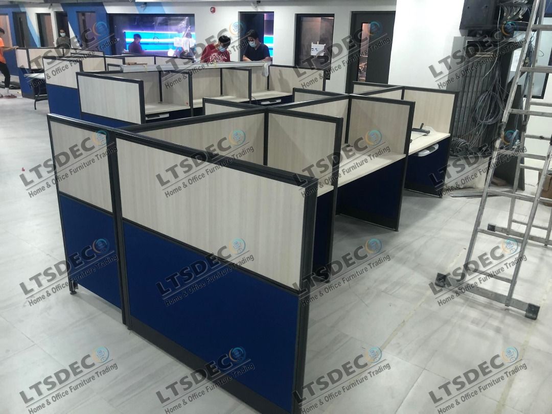 workstation tables modular customized office partition furnitures (Category: Office Furniture & Fixtures) located in Caloocan City. Submitted by cheska.ltsdeco (Listing ID 1469174418, Image 2). Description: 👉Are you looking for WORKSTATION, MODULAR CUBICLES OFFICE PARTITION, and OFFICE FURNITURE SUPPLIER? LTSDECO Furniture, is direct supplier, manufacturer, and trusted provider of high quality, affordable and durable modular office divider parti
