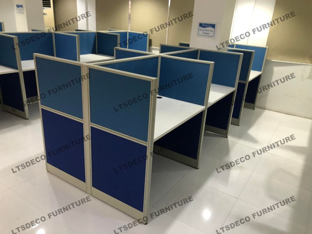 workstation tables modular customized office partition furnitures (Category: Office Furniture & Fixtures) located in Caloocan City. Submitted by cheska.ltsdeco (Listing ID 1469174738, Image 1). Description: 👉Are you looking for WORKSTATION, MODULAR CUBICLES OFFICE PARTITION, and OFFICE FURNITURE SUPPLIER? LTSDECO Furniture, is direct supplier, manufacturer, and trusted provider of high quality, affordable and durable modular office divider parti