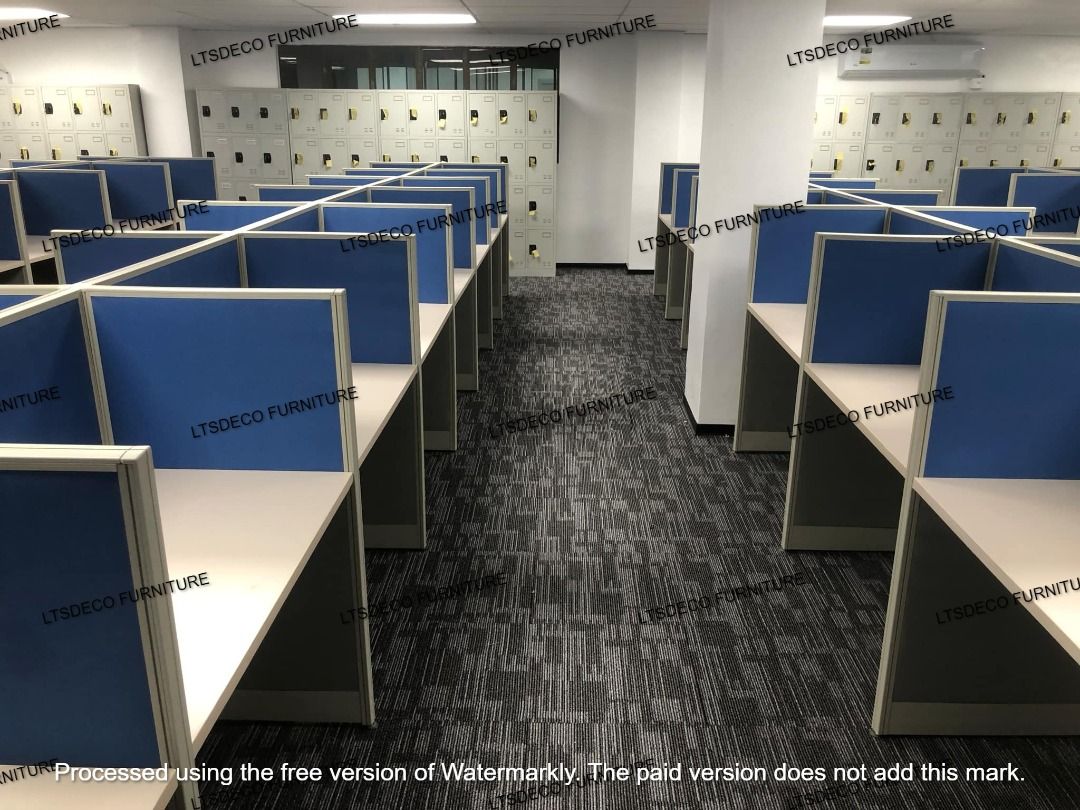 workstation tables modular customized office partition furnitures (Category: Office Furniture & Fixtures) located in Caloocan City. Submitted by cheska.ltsdeco (Listing ID 1469184848, Image 3). Description: 👉Are you looking for WORKSTATION, MODULAR CUBICLES OFFICE PARTITION, and OFFICE FURNITURE SUPPLIER? LTSDECO Furniture, is direct supplier, manufacturer, and trusted provider of high quality, affordable and durable modular office divider parti