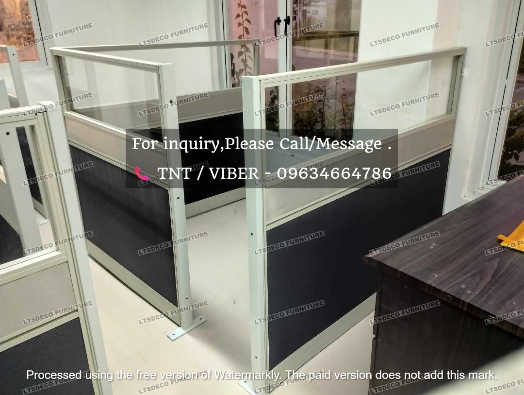 workstation tables modular office partition office furnitures (Category: Office Furniture & Fixtures) located in Quezon City. Submitted by 09634664786 (Listing ID 1469189711, Image 1). Description: 👉Are you looking for WORKSTATION, MODULAR CUBICLES OFFICE PARTITION, and OFFICE FURNITURE SUPPLIER? LTSDECO Furniture, is direct supplier, manufacturer, and trusted provider of high quality, affordable and durable modular office divider partition, hom