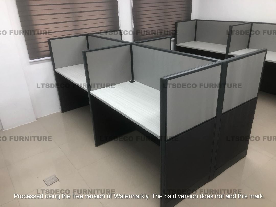 workstation tables modular office partition furniture customized (Category: Office Furniture & Fixtures) located in Caloocan City. Submitted by cheska.ltsdeco (Listing ID 1469242054, Image 1). Description: 👉Are you looking for WORKSTATION, MODULAR CUBICLES OFFICE PARTITION, and OFFICE FURNITURE SUPPLIER? LTSDECO Furniture, is direct supplier, manufacturer, and trusted provider of high quality, affordable and durable modular office divider partit