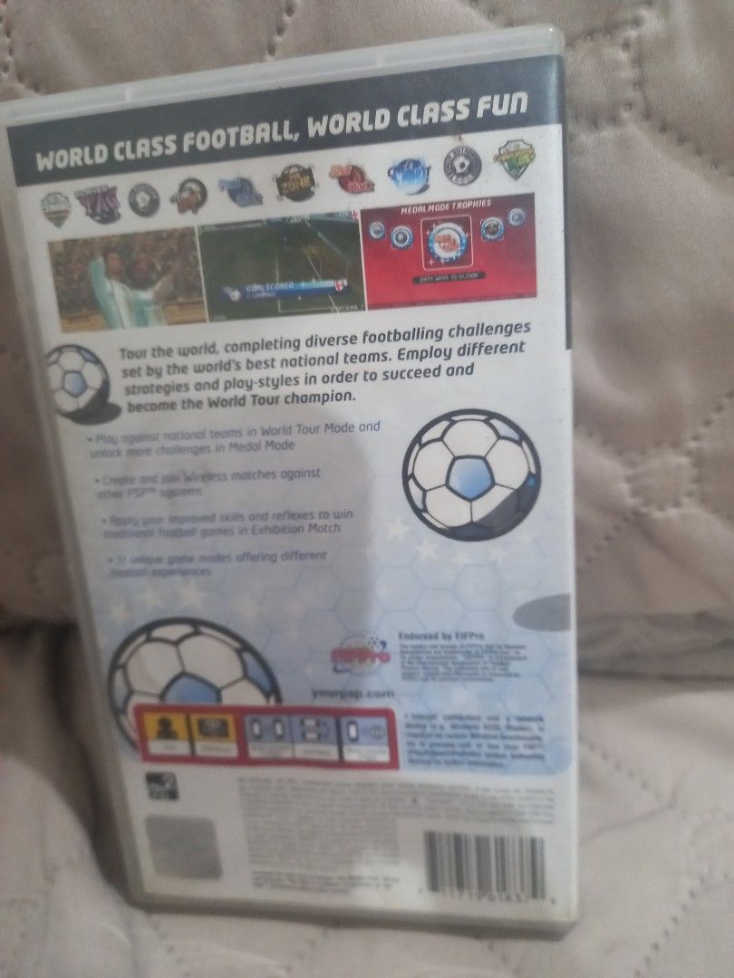 World toir soccer 2 (Category: PlayStation) located in Valenzuela. Submitted by retro.rush (Listing ID 1469311922, Image 2). Description: w/ manual gcash payment delivery j&t lalamove.