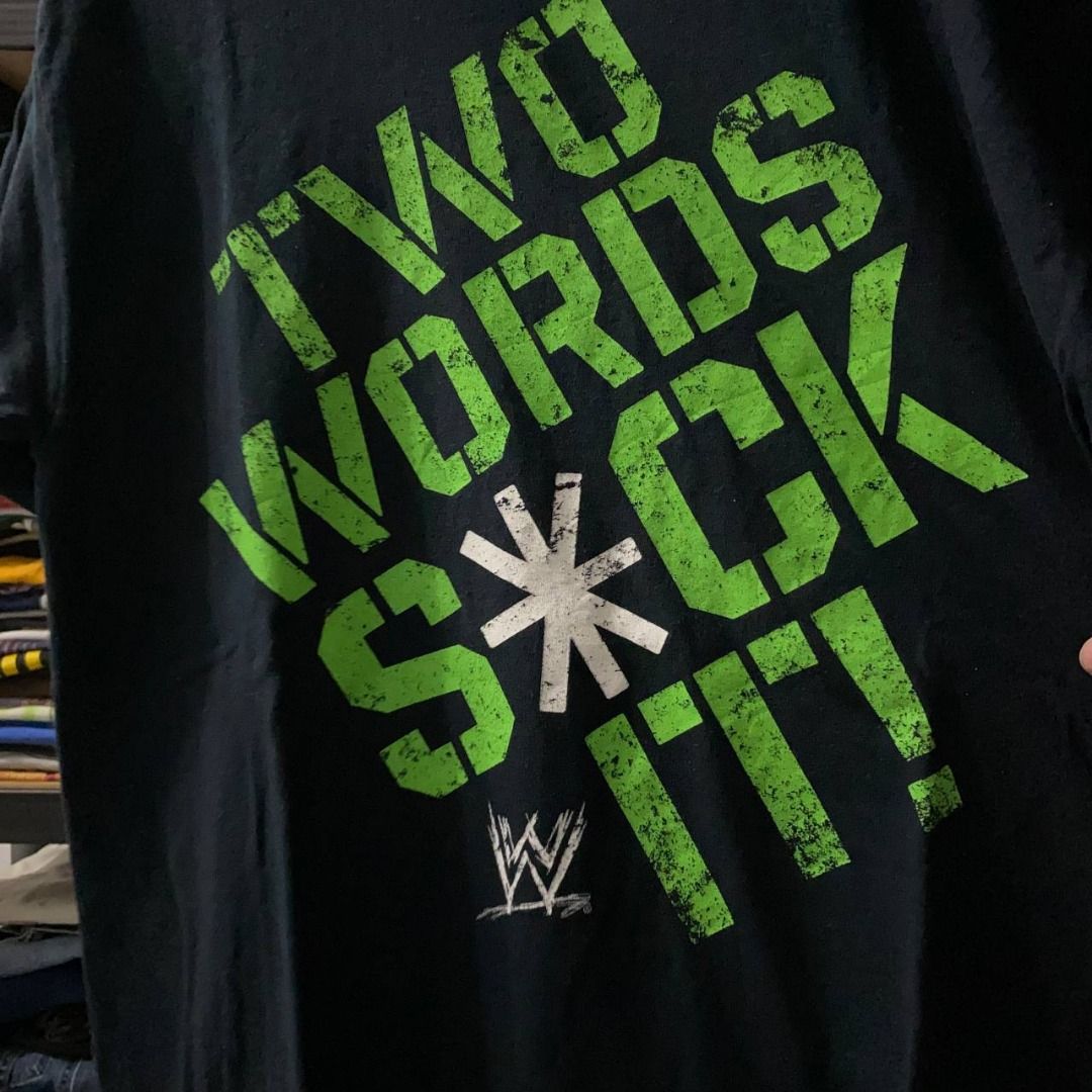 WWE D Generation X Official Merch Shirt (Category: Tshirts & Polo Shirts ) located in Legazpi City. Submitted by southeastjunkies (Listing ID 1469302955, Image 2). Description: Y2K WWE D-Generation Wrestling Shirt (Dated 2014) 20x28 (Large) D-Generation X (DX) was an American professional wrestling stable, and later a tag team. DX consisted of various members, mostly Generation X wrestlers. The most notable members were Shawn Michaels, Triple H, 