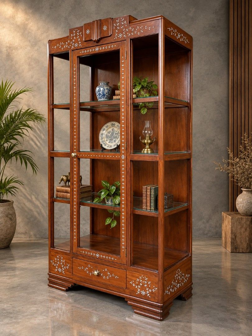 Xi1. DISPLAY CABINER / PLATERA (Category: Shelves, Cabinets & Racks) located in Manila. Submitted by abachejohn85405 (Listing ID 1469285994, Image 1). Description: BEAUTIFUL PLATERA/ DISPLAY CABINET- SOLID NARRA * Vintage * Newly Refurbished * Ready to use * Solid Narra Dimension: H-77 L-39.3 W-20 All in inches 🚛 We deliver NATIONWIDE at buyer's expense. ✅ Transportify/Lalamove ✅ Pambato & Moreta Shipping Lines ✅ Victory Liner Cargo ✅ Daily Over