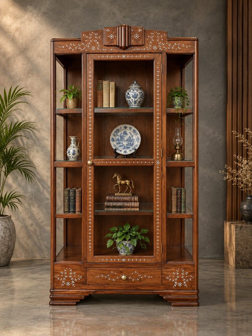 Xi1. DISPLAY CABINER / PLATERA (Category: Shelves, Cabinets & Racks) located in Manila. Submitted by abachejohn85405 (Listing ID 1469285994, Image 2). Description: BEAUTIFUL PLATERA/ DISPLAY CABINET- SOLID NARRA * Vintage * Newly Refurbished * Ready to use * Solid Narra Dimension: H-77 L-39.3 W-20 All in inches 🚛 We deliver NATIONWIDE at buyer's expense. ✅ Transportify/Lalamove ✅ Pambato & Moreta Shipping Lines ✅ Victory Liner Cargo ✅ Daily Over