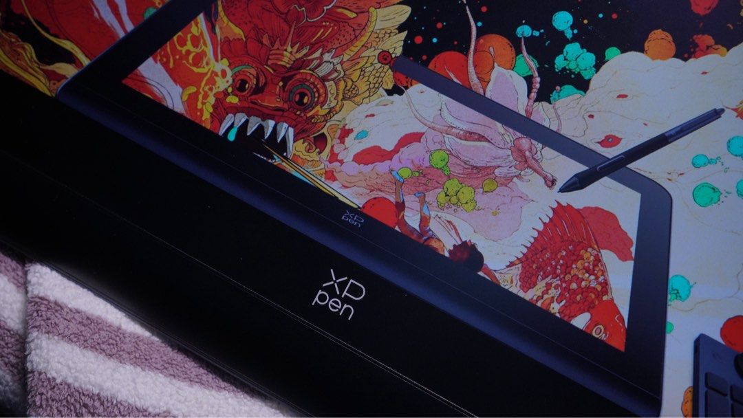 XPPen Artist Pro 14 (Gen 2) Display Screen Drawing Tablet (Category: Other Accessories) located in Cavite. Submitted by joolei.declutter (Listing ID 1469213500, Image 3). Description: 🚫 no haggling please, last price posted! ‼️ PAYMENT FIRST BEFORE RESERVING 🚚 shipped from Cavite since it’s stored there ❓RFS: tablet upgrade 💡 priced to make it more affordable for beginner artists ✨ used with care ✨ no scratches and issues 👉 with box, 3-in-1 c