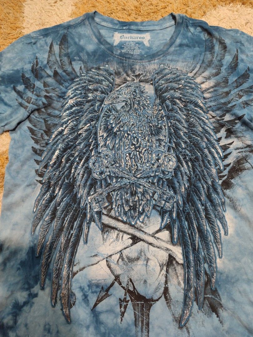 Y2K BUCKAROO SHIRT (Category: Tshirts & Polo Shirts ) located in Pagadian. Submitted by miraculouspat (Listing ID 1469285170, Image 2). Description: L 27 W 19 10/10 COLOR ASNEW CONDITION AUTHENTIC NO ISSUE COLOR MAY VARY DUE TO LIGHT.