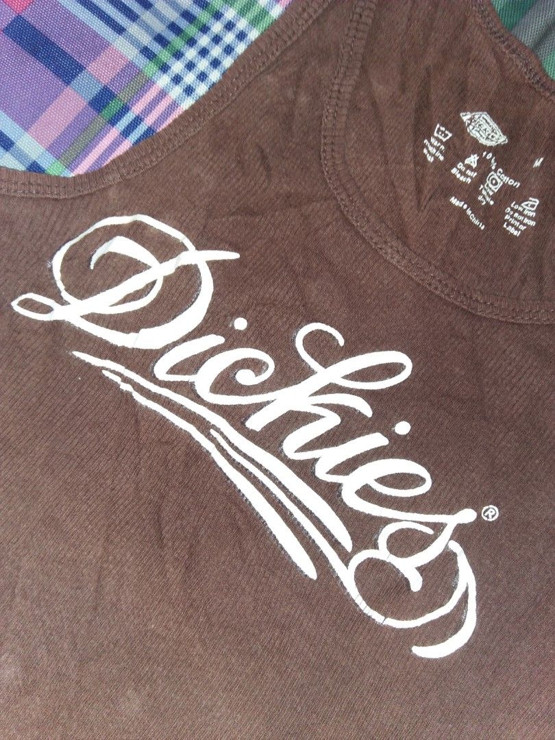 Y2K DICKIES TOPS (Category: Sleeveless) located in Cebu City. Submitted by imbapicker (Listing ID 1469293337, Image 3). Description: Y2K DICKIES TOPS SIZE MEDIUM EXCELLENT CONDITION 550 +SHIPP DM IF INTERESTED 📩 LOCATION LAPU-LAPU CITY.