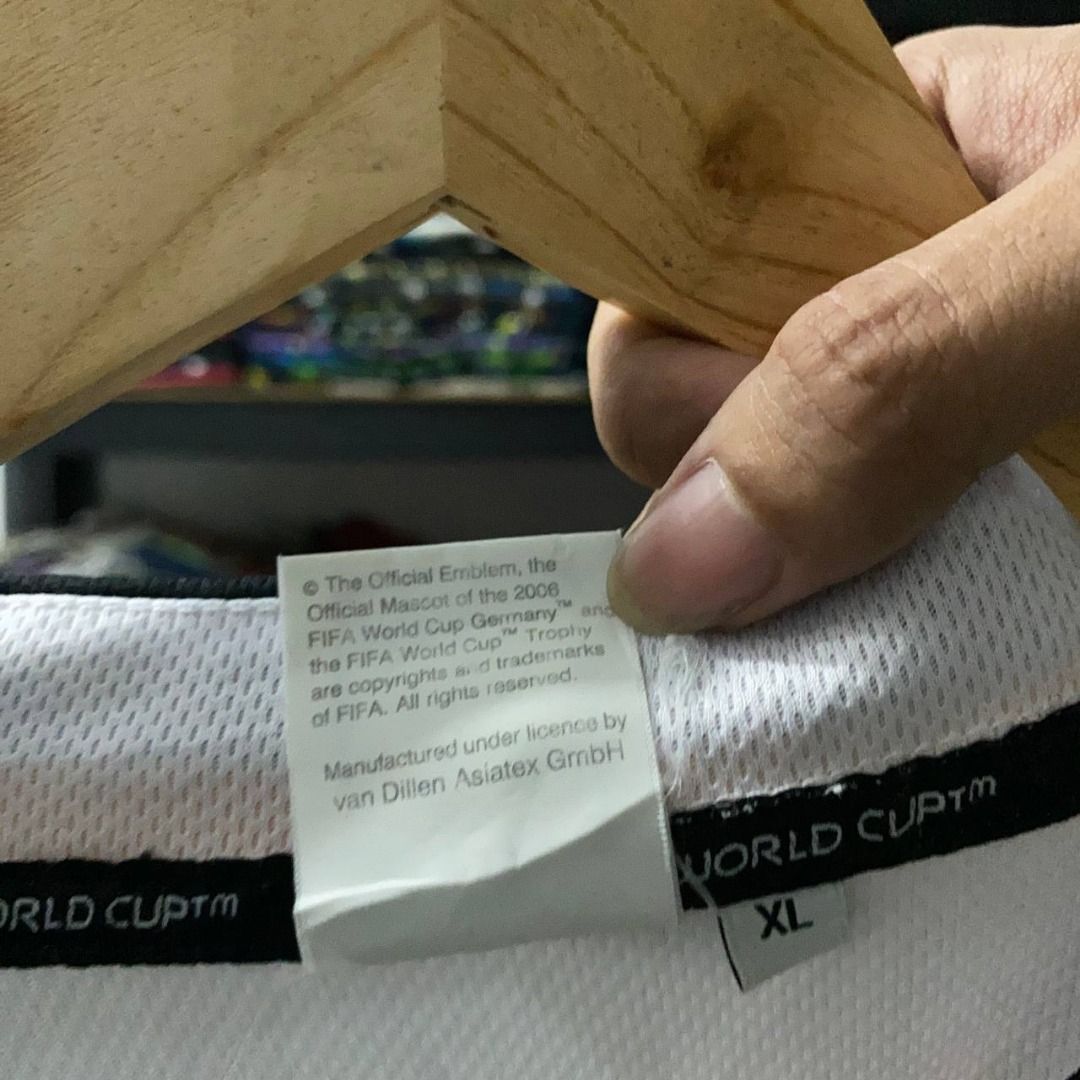 Y2K FIFA World Cup Germany Jersey (Category: Tshirts & Polo Shirts ) located in Legazpi City. Submitted by southeastjunkies (Listing ID 1469303303, Image 3). Description: Y2K FIFA World Cup Germany Deutschland (Dated 2006) (Official Fifa World Cup Limited Edition Merch) 23x29 (Boxy Large-XL).