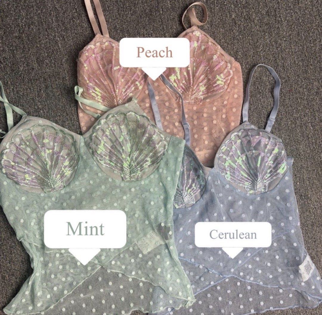 Y2K Halloween Mermaid Top, Women's Fashion, Tops, Sleeveless on Carousell