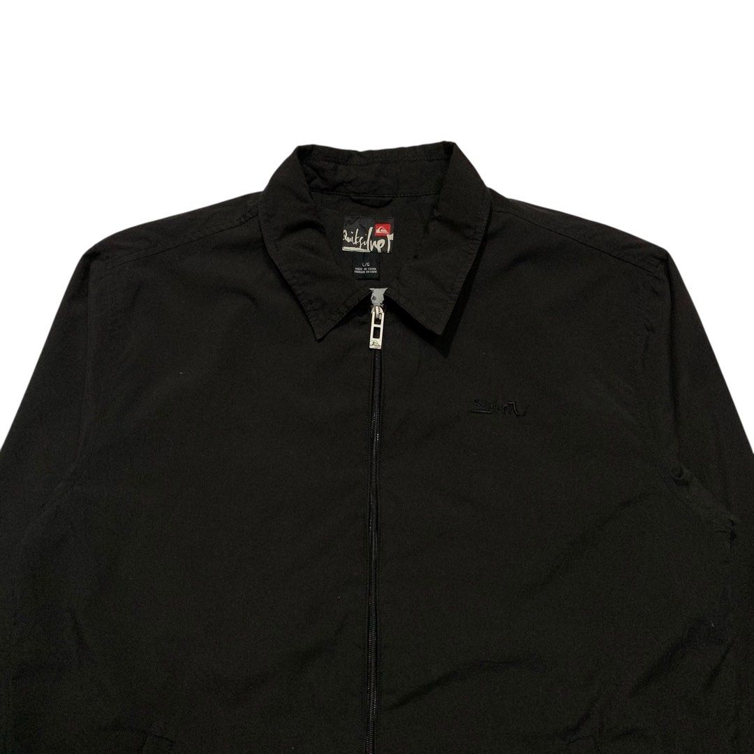 Y2K Quicksilver Harrington Type Jacket (Category: Coats, Jackets and Outerwear) located in Baguio. Submitted by thesecretshop_ph (Listing ID 1469246024, Image 3). Description: Size: Large Lenght: 29” Width: 23” Issue: -.