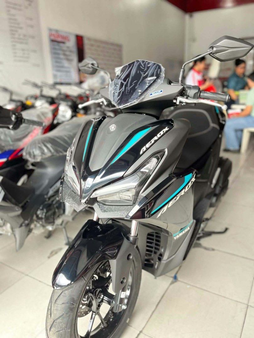 Yamaha Aerox Scooter (Category: Motorbikes for Sale) located in Manila. Submitted by arian_jay (Listing ID 1469275605, Image 1). Description: AVAILBLE CASH AND INSTALLMENT 12,600 ALL IN DOWNPAYMENT FREE 3 YRS REGISTRATION FREE FULL FACE HELMET FREE 1 YR WARRANTY & SERVICES.
