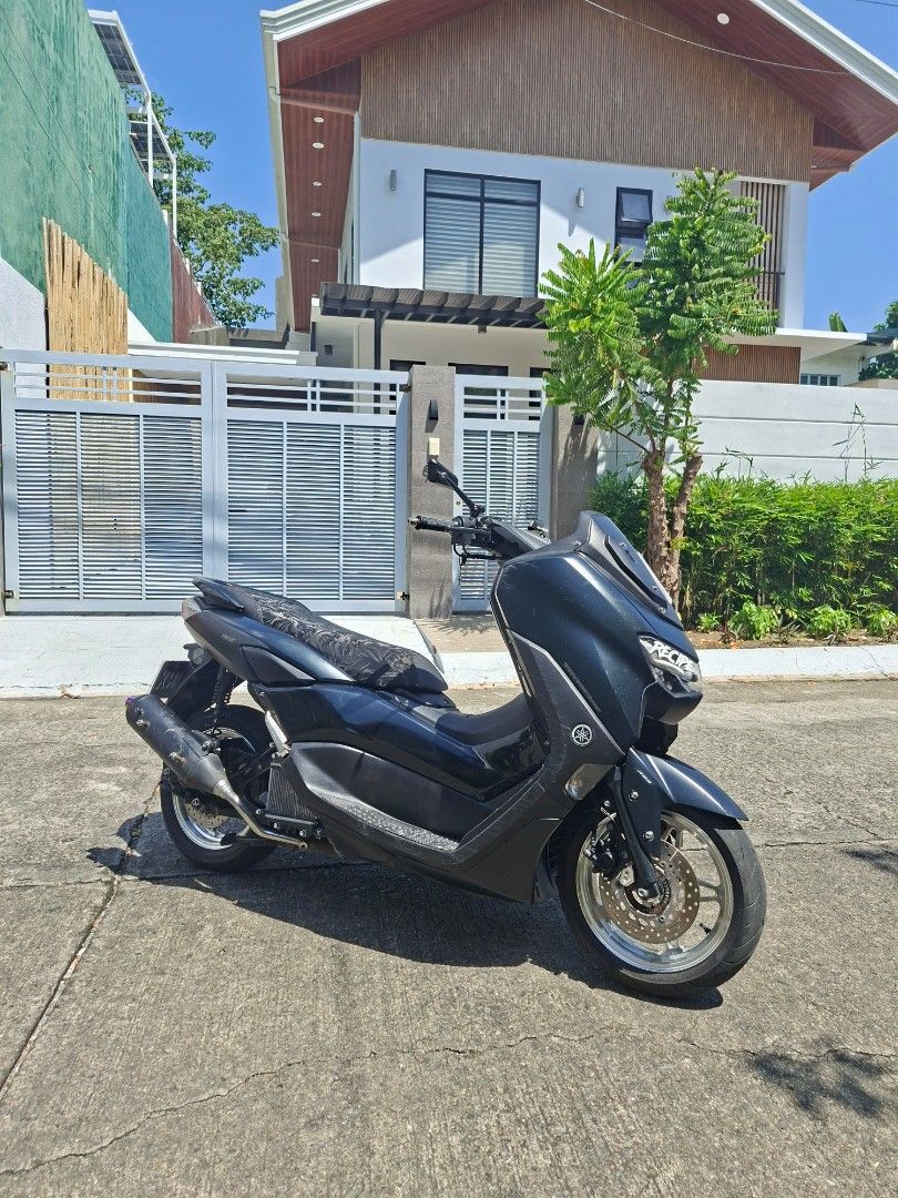 Yamaha NMAX 155 Scooter (Category: Motorbikes for Sale) located in Manila. Submitted by ashlyjhon (Listing ID 1469243755, Image 2). Description: FOR SALE! NMAX V2 ABS/TCS 2022-2023 DARK GRAY/BLACK ✅️REGISTERED UNTIL NEXT YEAR 👌🏻 ✅️ORIGINAL PAPERS OR/CR ✅️OPEN DOS ✅️NEWLY CHANGE OIL ✅️ABS/TCS WORKING ✅️ALL SWITCH WORKING ✅️DUAL CONTACT SIGNAL LIGHT ✅️CNC BOLTS 80% ✅️BOMX MAGS ✅️JVT PIPE V3 ✅️BRANDNEW SIDEMIRROR ✅️47K ODO ✅️ DENTS FOOTBOARD GASGA