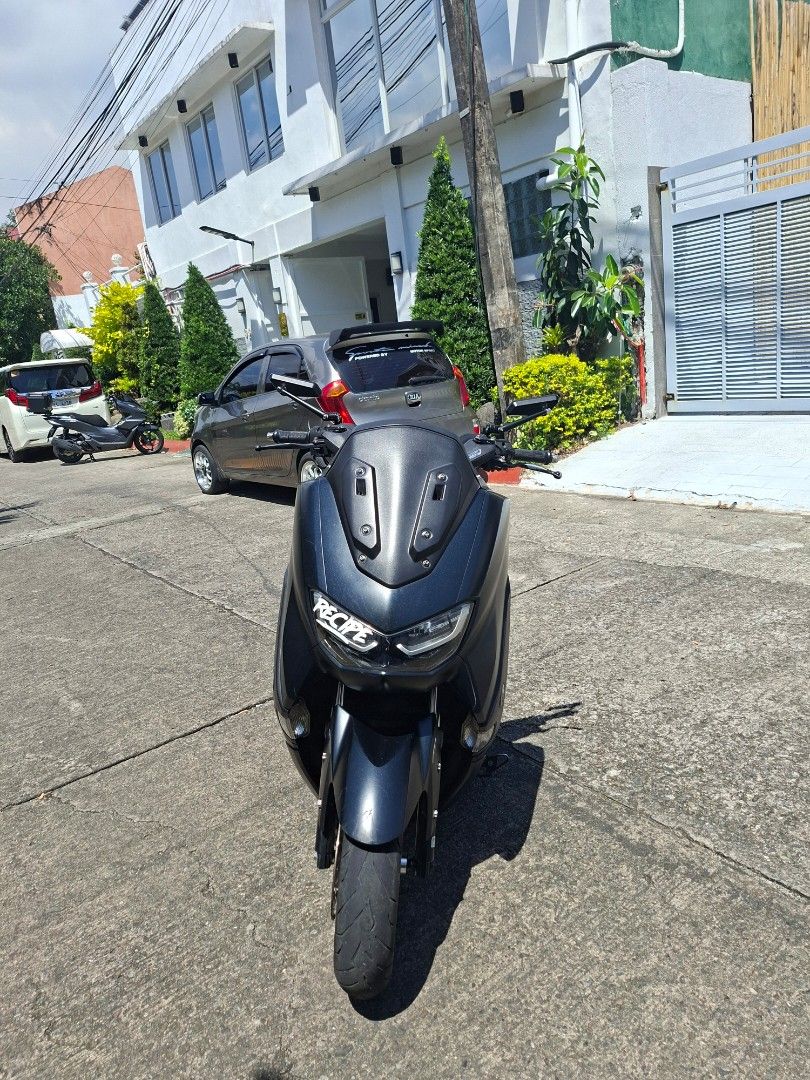 Yamaha NMAX 155 Scooter (Category: Motorbikes for Sale) located in Manila. Submitted by ashlyjhon (Listing ID 1469243755, Image 1). Description: FOR SALE! NMAX V2 ABS/TCS 2022-2023 DARK GRAY/BLACK ✅️REGISTERED UNTIL NEXT YEAR 👌🏻 ✅️ORIGINAL PAPERS OR/CR ✅️OPEN DOS ✅️NEWLY CHANGE OIL ✅️ABS/TCS WORKING ✅️ALL SWITCH WORKING ✅️DUAL CONTACT SIGNAL LIGHT ✅️CNC BOLTS 80% ✅️BOMX MAGS ✅️JVT PIPE V3 ✅️BRANDNEW SIDEMIRROR ✅️47K ODO ✅️ DENTS FOOTBOARD GASGA
