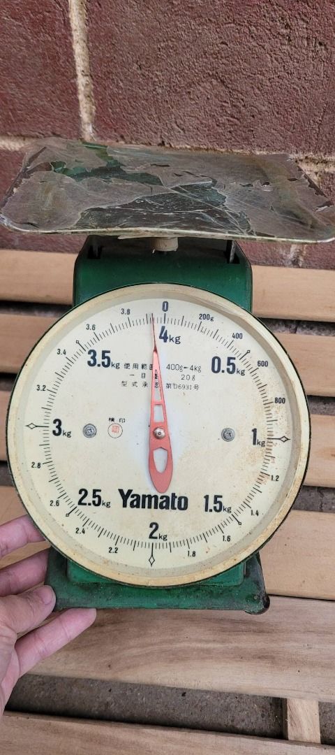YAMATO WEIGHING SCALE (Category: Office Furniture & Fixtures) located in Sablan. Submitted by gongonshelley12 (Listing ID 1469313990, Image 2). Description: 👉👉450 ONLY👈👈 MURANG MURA NA PO ETO YAMATO WEIGHING SCALE MAHAL MGA BRAND NEW SCALES DIN WORKING VERY WELL LINISAN NIO NA LANG PO.