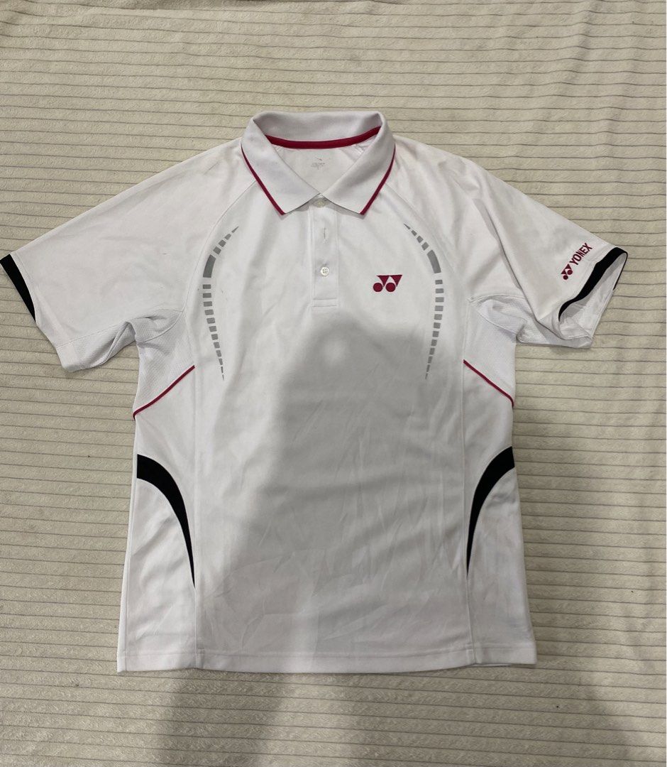 Yonex drifit poloshirt (Category: Activewear) located in Tanza. Submitted by 9th.street.thrift (Listing ID 1469191356, Image 1). Description: Yonex drifit polo shirt Embroider logo and sleeve logo Good as new No issue L on tag 20.5x27.5 .