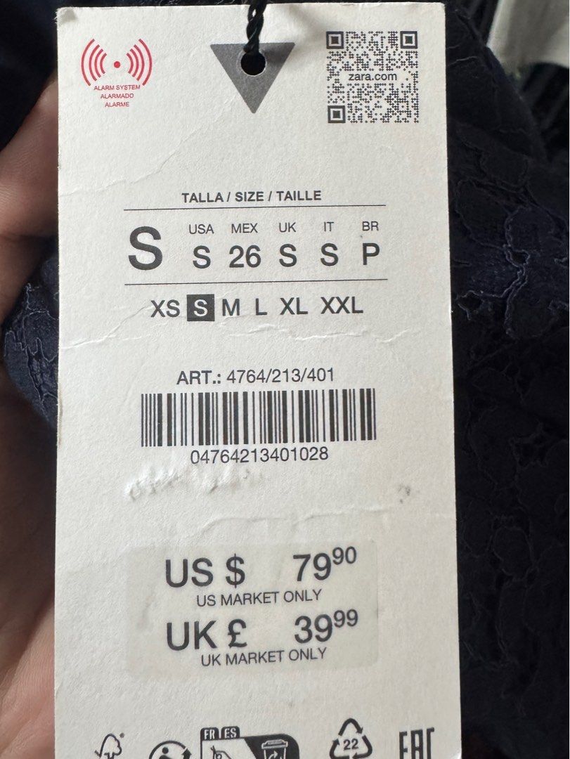 ZARA BLUE DRESS (Category: Dresses) located in Makati City. Submitted by ysabellaaaa (Listing ID 1469284855, Image 3). Description: .