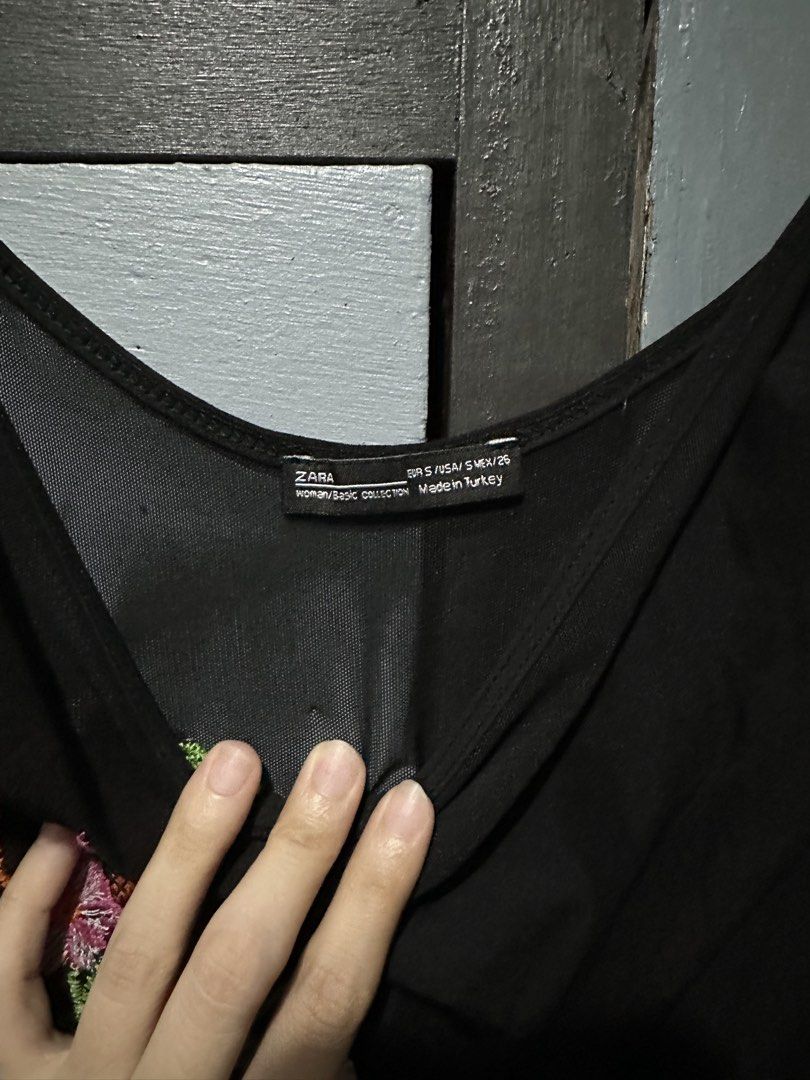 Zara mesh bodysuit (Category: Sleeveless) located in Angeles City. Submitted by chemrnn (Listing ID 1469306514, Image 2). Description: .