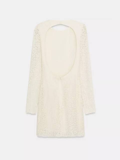 ZARA WHITE LACE DRESS (Category: Dresses) located in Makati City. Submitted by ysabellaaaa (Listing ID 1469283972, Image 2). Description: .