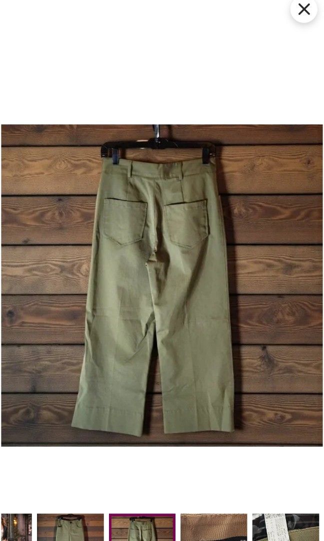 Zara Wide leg Culottes Pants (Category: Other Bottoms) located in Baguio. Submitted by k_style_co_preloved (Listing ID 1469289589, Image 3). Description: ON SALE! SALE! SALE! 🎉 ✨ SALE GUIDELINES ✨ 📌 Fixed Price Only – All sale items are offered at their final prices. No haggling or further negotiations, please. ❤️ 📏 Flat-Lay Measurements: fits 25-26 waist waist: length: 🔎 Flaws/Remarks: Authentic zara 💯. Preloved im good condition 9/10 💸 PA