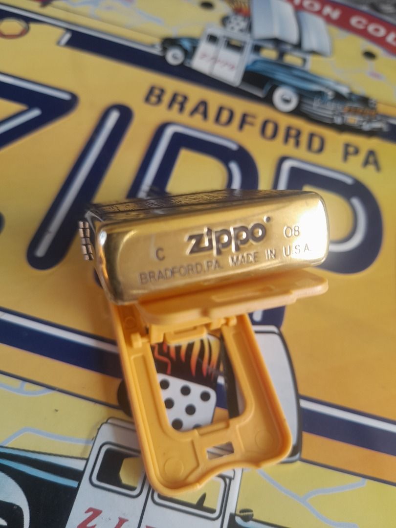 Zippo Wood Inlay Brass Lighter (Category: Vintage Collectibles) located in San Pedro. Submitted by taberna_carpe_diem (Listing ID 1469276409, Image 2). Description: Zippo in High polished brass finish w/ 2GW-Wood Inlay Western Design. W/ case date Mar 2008, insert date Feb 2009. No box, shipping c/o buyer..