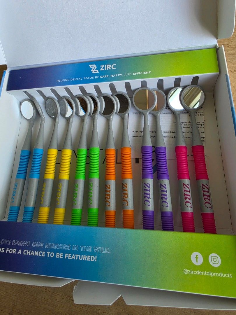 ZIRC MOUTH MIRROR (Category: Everything Else Others) located in Manila. Submitted by nasser320 (Listing ID 1469197590, Image 1). Description: FS: ZIRC MOUTH MIRROR Brand new 800 pesos each 📍 sta mesa Open for meet up .