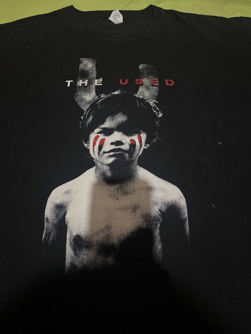 00’e THE USED BAND SHIRT (Category: Tshirts & Polo Shirts ) located in Alitagtag. Submitted by kuysjireh (Listing ID 1469536744, Image 2). Description: 00’s The Used XL Anvil Blue 22 x 30 No flaws.