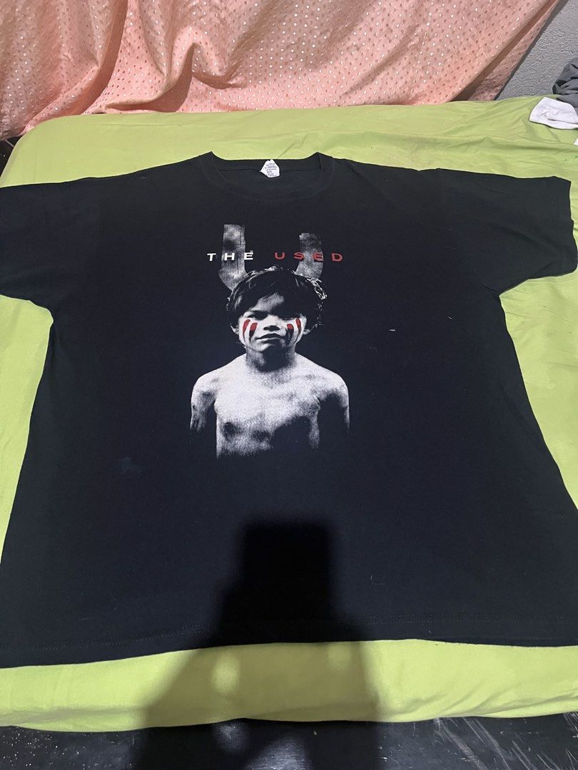00’e THE USED BAND SHIRT (Category: Tshirts & Polo Shirts ) located in Alitagtag. Submitted by kuysjireh (Listing ID 1469536744, Image 3). Description: 00’s The Used XL Anvil Blue 22 x 30 No flaws.