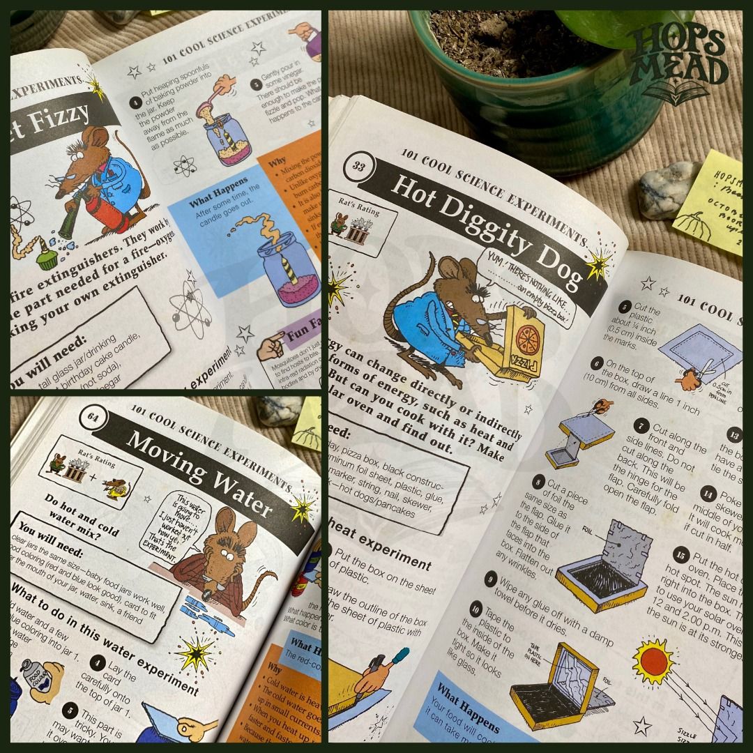 101 COOL SCIENCE EXPERIMENTS BOOK (Category: Storybooks) located in Lucena. Submitted by hopsmead (Listing ID 1469488585, Image 2). Description: :: [𓅓 HOPSMEAD'S FAV!] 101 COOL SCIENCE EXPERIMENTS BOOK by Helen Chapman ₱222 ⏃ Feel free to message us for a negotiation for this beloved one ! :: ABOUT 𓁢 Looks at the origins of the amazing devices that make modern life possible. From printing to the brilliant creations of today's teenage inventors 