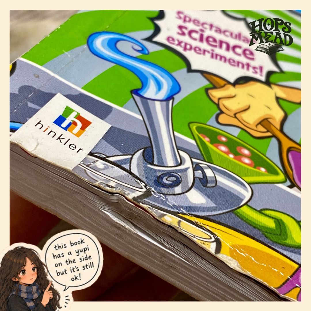 101 COOL SCIENCE EXPERIMENTS BOOK (Category: Storybooks) located in Lucena. Submitted by hopsmead (Listing ID 1469488585, Image 3). Description: :: [𓅓 HOPSMEAD'S FAV!] 101 COOL SCIENCE EXPERIMENTS BOOK by Helen Chapman ₱222 ⏃ Feel free to message us for a negotiation for this beloved one ! :: ABOUT 𓁢 Looks at the origins of the amazing devices that make modern life possible. From printing to the brilliant creations of today's teenage inventors 