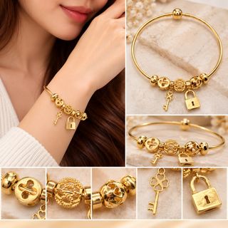 💯% GOLD BANGLE 收藏品 1