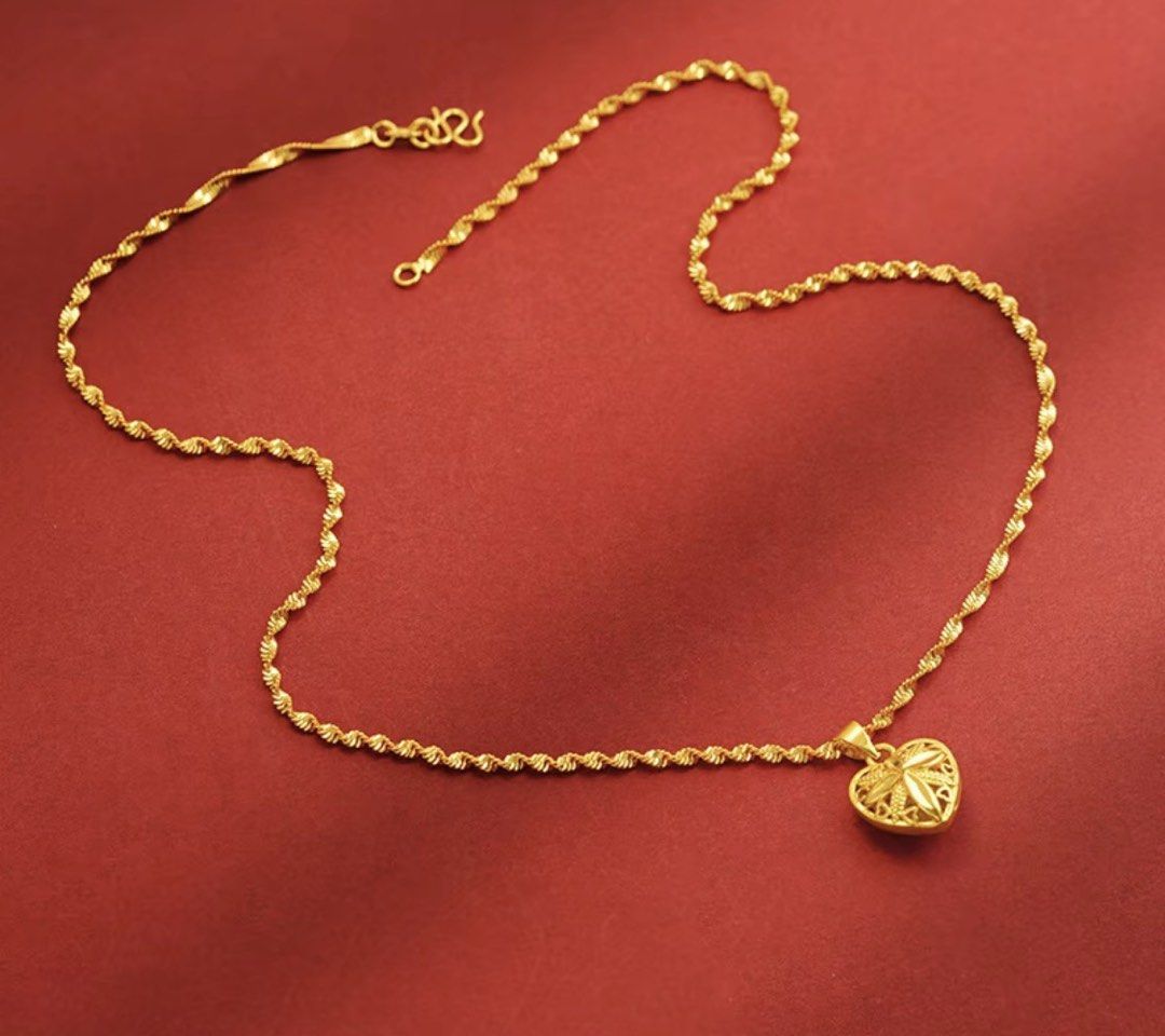 18k gold necklace non tarnish (Category: Necklaces) located in Manila. Submitted by vintageaccessories (Listing ID 1469494438, Image 1). Description: .