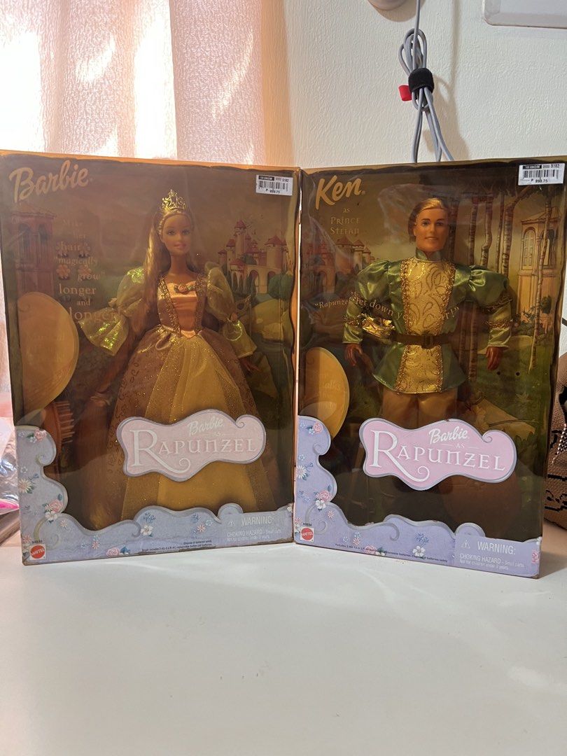 2002 Barbie as Rapunzel Doll Set (Category: Kids Toys) located in San Pedro. Submitted by newtree.dc31b1 (Listing ID 1469413561, Image 1). Description: Price Negotiable -NRFB -Never been opened -Yellowing Film -Has discolorations -As is.