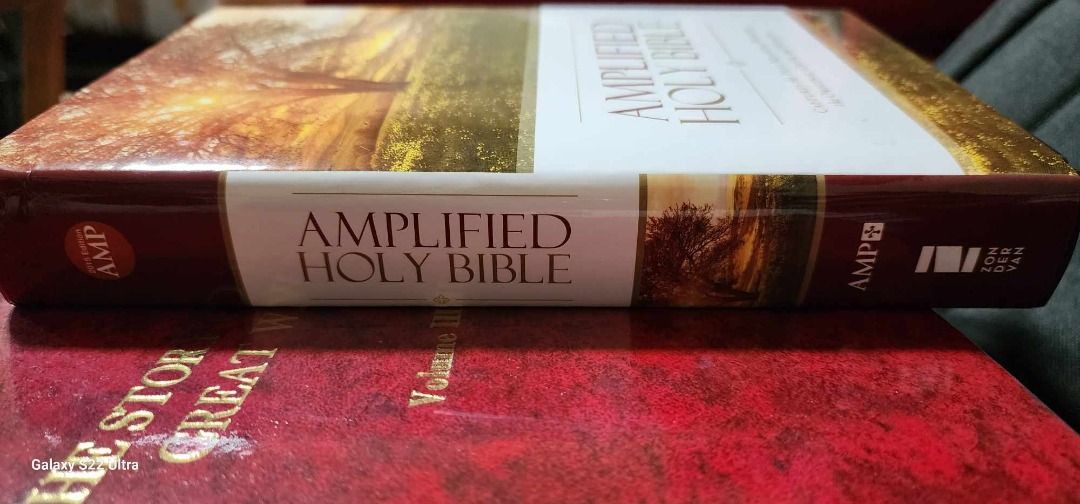 2015 Amplified Holy Bible (Category: Religion Books) located in Quezon City. Submitted by marklamsen (Listing ID 1469511177, Image 3). Description: For Sale - The 2015 Amplified Bible (2015 AMP) Capturing the Full Meaning Behind the Original Greek and Hebrew Copyright 2015 by The Lockman Foundation Brand new original hardbound cover copy with dust jacket Ideal for use by ministerial/theological students Dimension: 8.75inch tall by 5.75-inch wide 