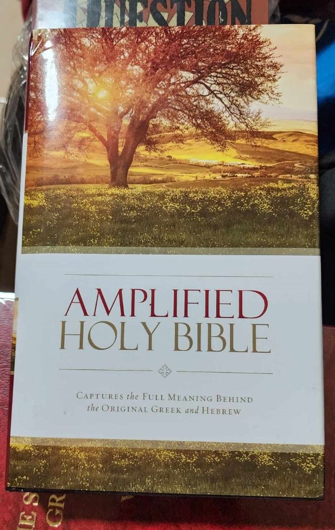 2015 Amplified Holy Bible (Category: Religion Books) located in Quezon City. Submitted by marklamsen (Listing ID 1469511177, Image 1). Description: For Sale - The 2015 Amplified Bible (2015 AMP) Capturing the Full Meaning Behind the Original Greek and Hebrew Copyright 2015 by The Lockman Foundation Brand new original hardbound cover copy with dust jacket Ideal for use by ministerial/theological students Dimension: 8.75inch tall by 5.75-inch wide 