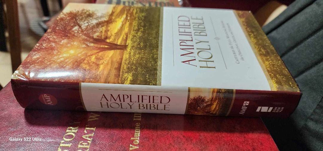 2015 Amplified Holy Bible (Category: Religion Books) located in Quezon City. Submitted by marklamsen (Listing ID 1469511177, Image 2). Description: For Sale - The 2015 Amplified Bible (2015 AMP) Capturing the Full Meaning Behind the Original Greek and Hebrew Copyright 2015 by The Lockman Foundation Brand new original hardbound cover copy with dust jacket Ideal for use by ministerial/theological students Dimension: 8.75inch tall by 5.75-inch wide 