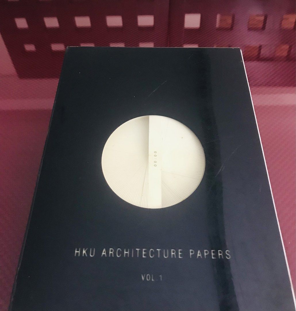 25 HOURS Architecture Papers Vol. 1 (Rare) (Category: Textbooks) located in Quezon City. Submitted by regiegeorg77224 (Listing ID 1469409835, Image 3). Description: Initiated and edited by a group of students at the University of Hong Kong’s Department of Architecture, Hour 25 inspires architectural discourse through highlights of the year’s best student works and a chronicle of the department itself. The 25th hour is a critical moment for archit