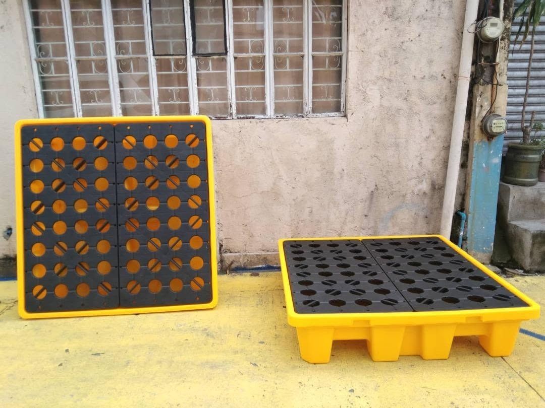 4 DRUMS SPILL PALLET (Category: Storage Boxes & Baskets) located in Caloocan City. Submitted by calmhawk_a2cd7a (Listing ID 1469402762, Image 1). Description: 4 DRUMS SPILL PALLET 3000 x 1300 x 150MM WEIGHT: 32 KG VOLUME: 150L DYNAMIC LOAD: 1300KG STATIC LOAD: 3000KG We also have Barrier / traffic cone / ppe's / cover all Trash bin / cooler box / kayak / freezer jacket Safety shoes / rainboots/ raincoat JUST CALL US / Pm me for more info. -099717
