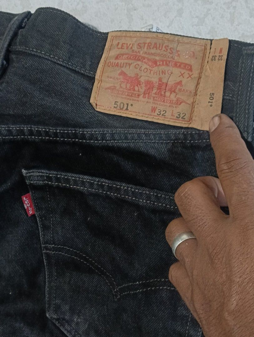501 extended patch (Category: Joggers) located in Ajuy. Submitted by aljohndalumpines88 (Listing ID 1469565786, Image 3). Description: issue cut off but all good length 5'7 pa baba ang user.