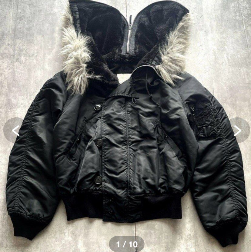 80’S ALPHA INDUSTRIES N2B FLIGHT JACKET (Category: Coats, Jackets and Outerwear) located in Bulacan. Submitted by rrthrifts (Listing ID 1469472731, Image 1). Description: GOOD CONDITION SIZE LARGE ON TAG SIGN OF USED DUE TO ITS AGE 3999PHP PLUS SHIPPING FEE ONLY.